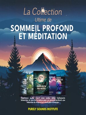 cover image of La collection ultime de sommeil profond et de méditation